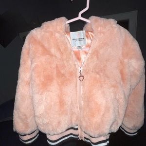 Faux fur jacket